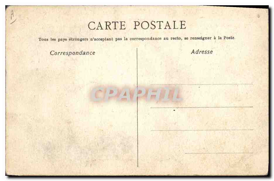 CPA Cloche Le carillonneur Berard Joullot Leo Daniderff — Rückseite