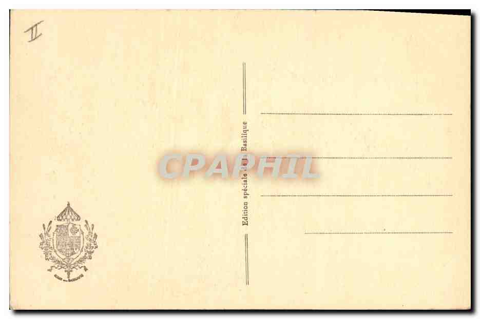 CPA Cloche Marseille ND de la Garde Le Bourdon — Rückseite