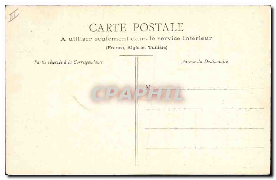 CPA Folklore Les chansons de Botrel Les sabots de Jesus  — Verso