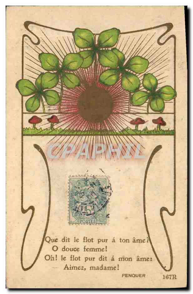 CPA Fantaisie Fleurs 