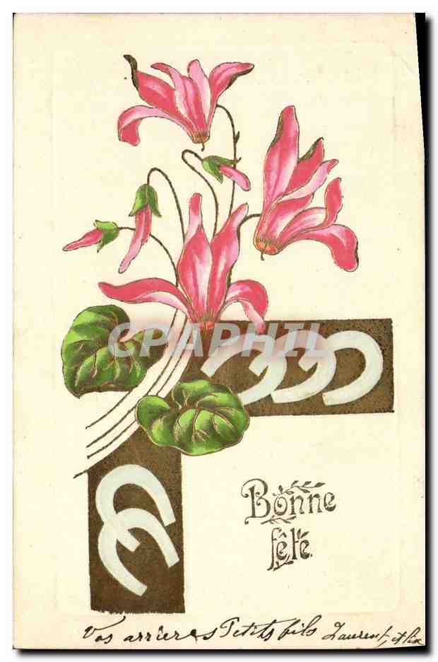 CPA Fantaisie Fleurs 