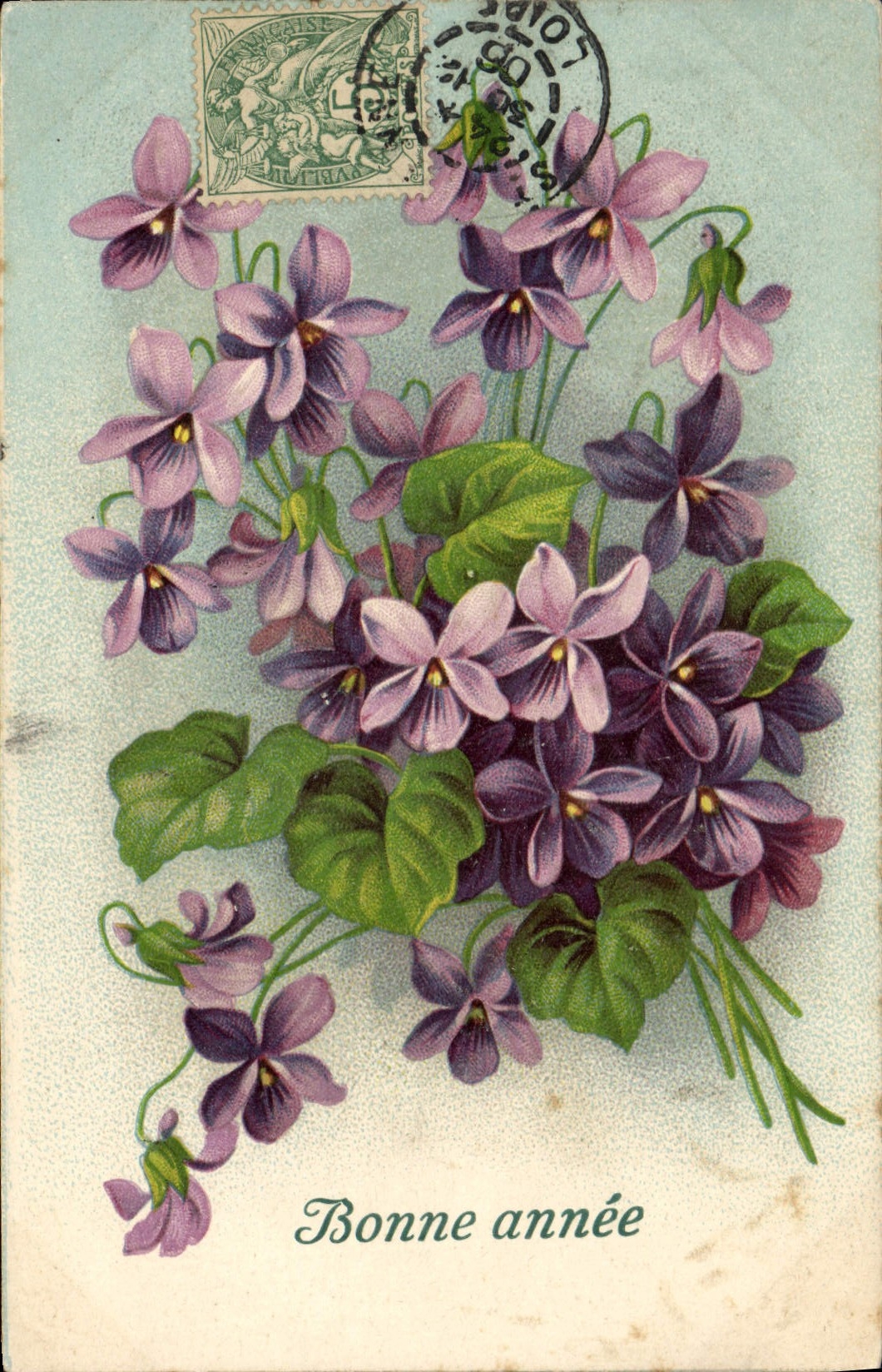 CPA Fantaisie Fleurs 