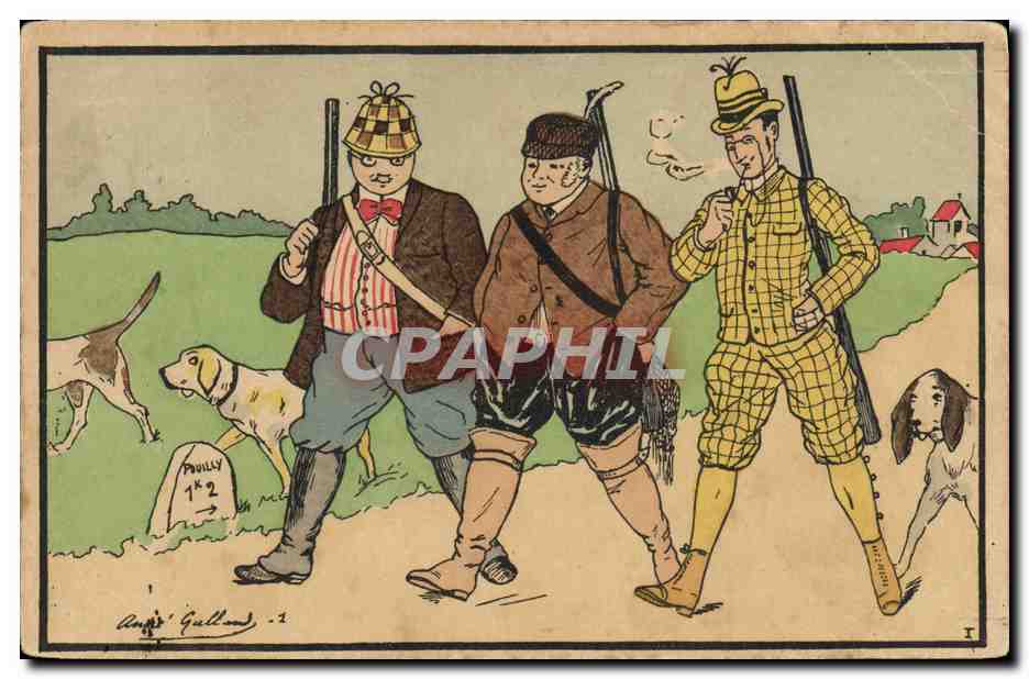 Chasseurs et chiens — Poully — Anges' Galland -2