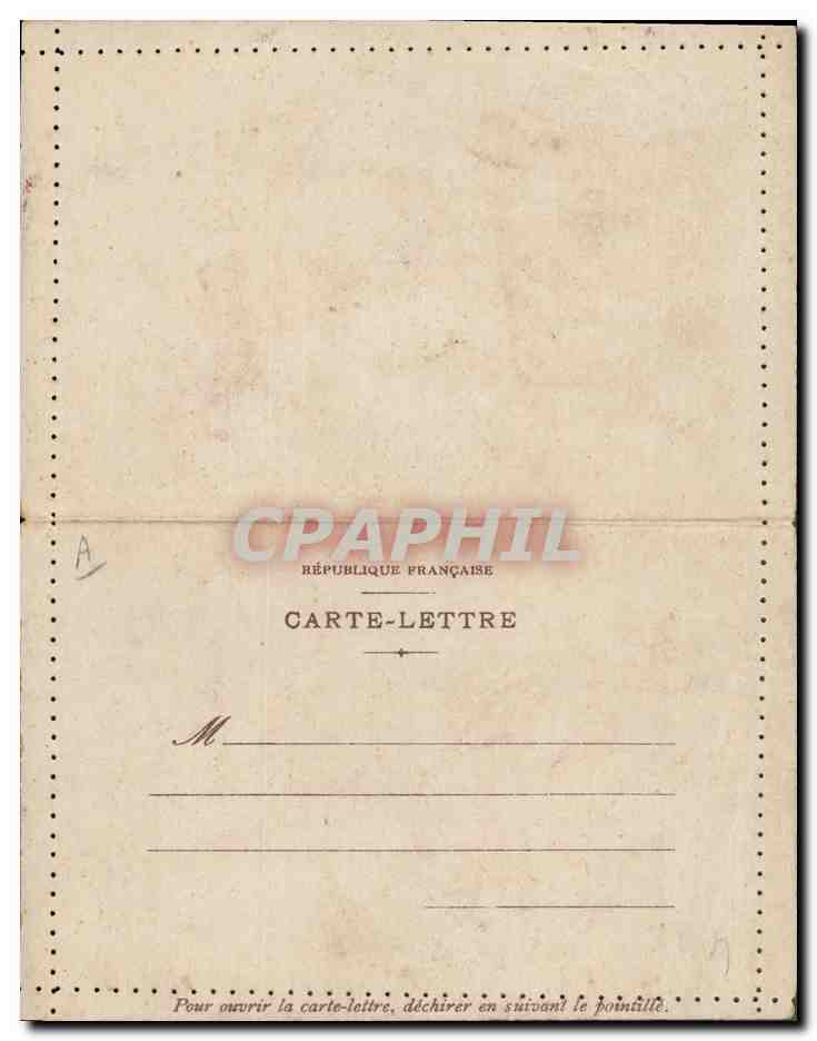CPA Fantaisie Illustrateur Homme — Rückseite