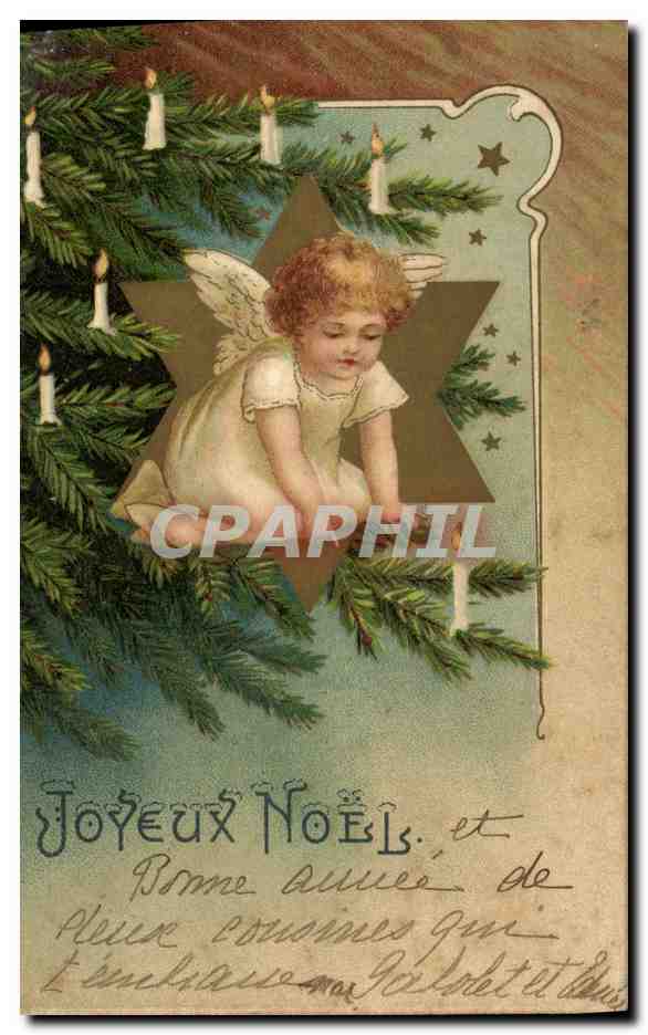 CPA Fantaisie Illustrateur Noel Ange