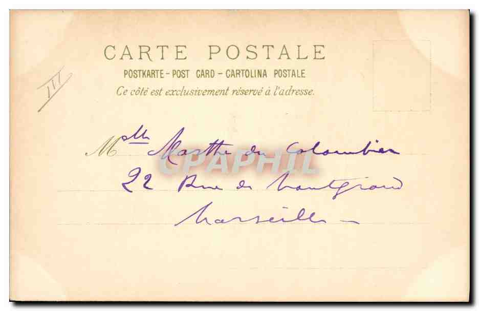 CPA Fantaisie Illustrateur Femme au chapeau — Rückseite