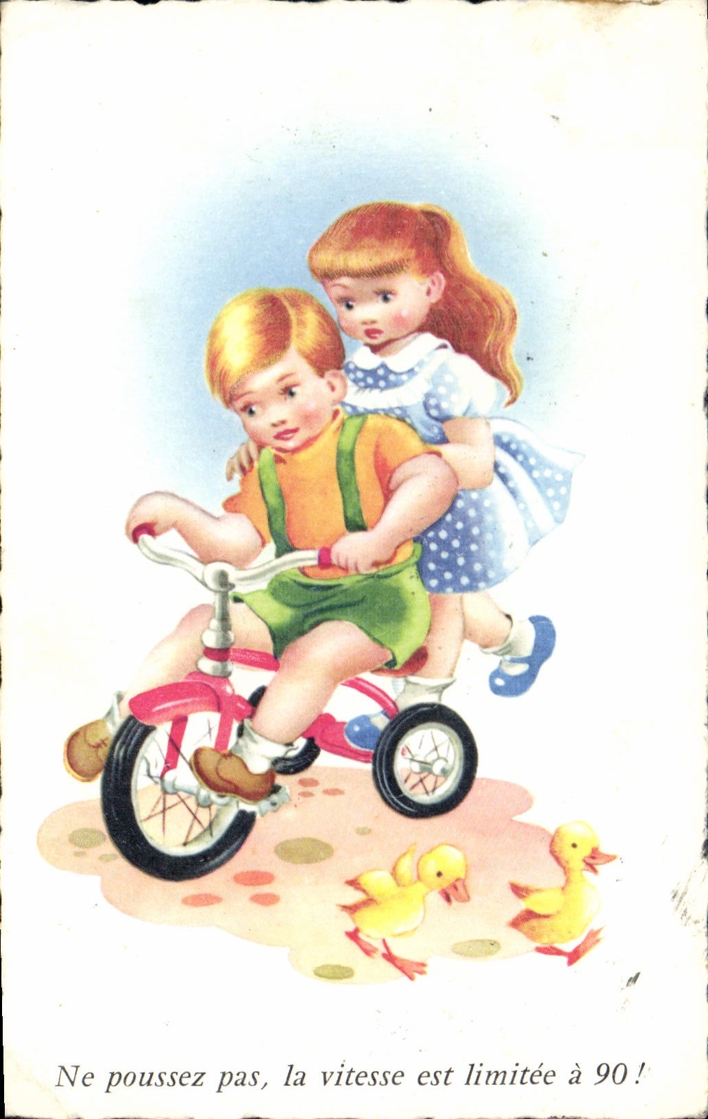 CPA Fantaisie Illustrateur Enfants