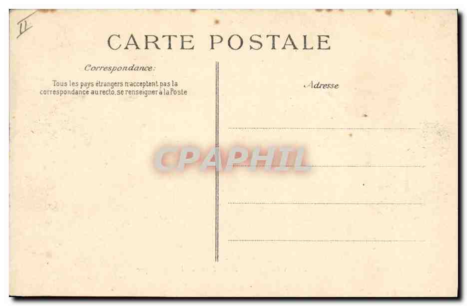 CPA Kiosque Cherbourg Place de la Republique Napoleon 1er  — Rückseite