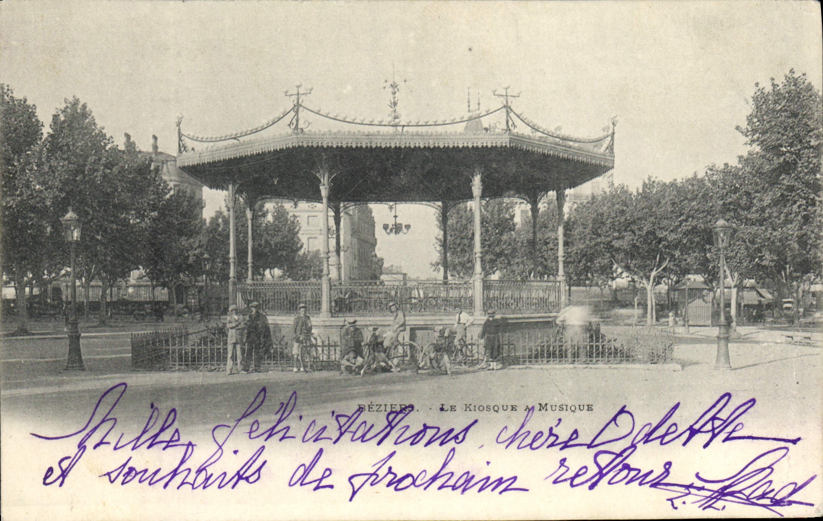 Béziers — Le Kiosque à Musique — Éditeur non identifié