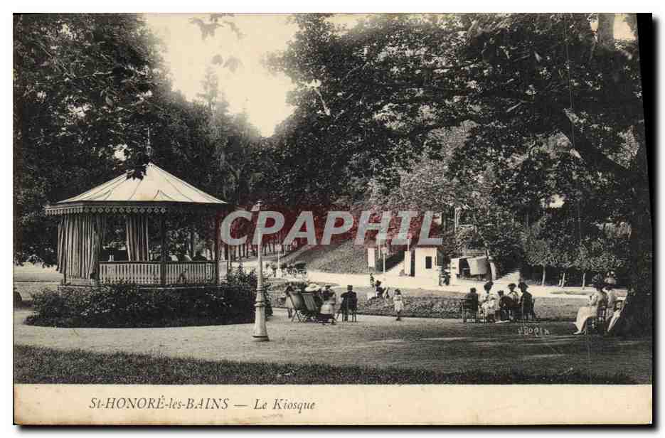CPA Kiosque St Honore les Bains 