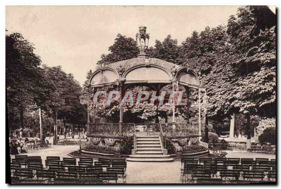CPA Kiosque de la Pepiniere Nancy 