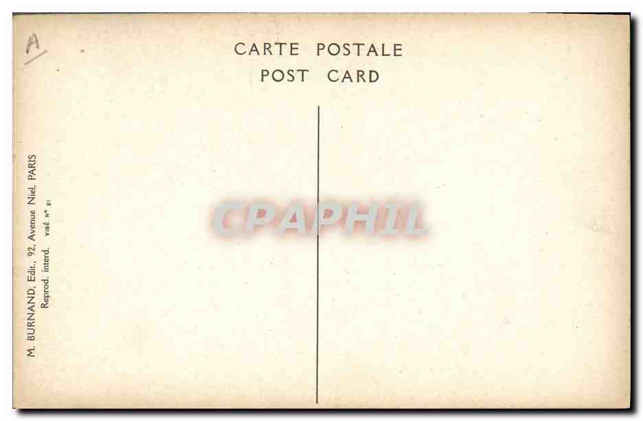 Général de Maud'huy — Portrait militaire — J.E. Bouchor, 8 juillet 1915 — Verso
