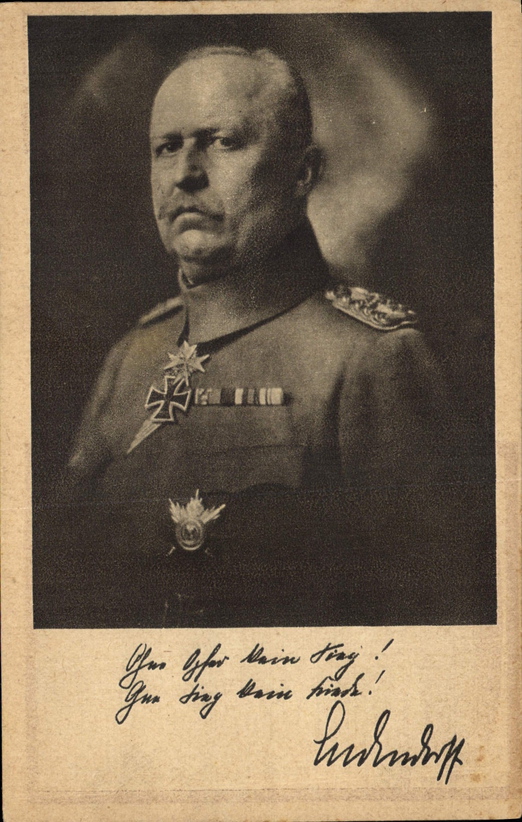 Paul von Ludendorff — portrait militaire — Rotophel H.-W., Berlin