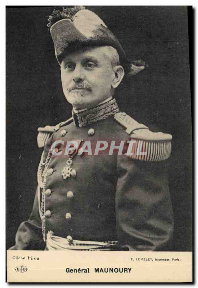 CPA Militaria General Maunoury 