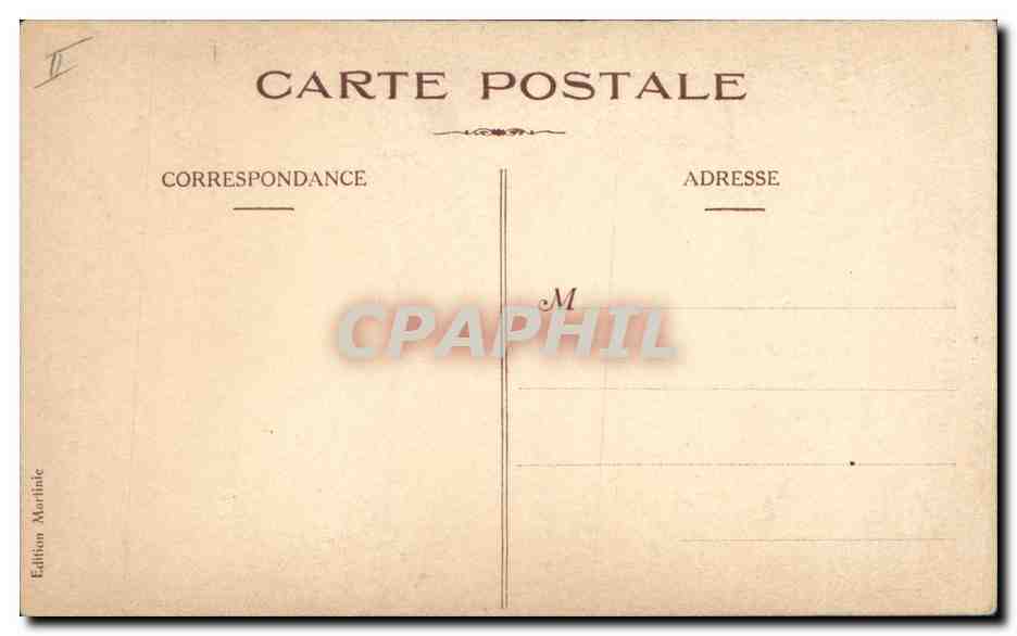 CPA Militaria General Sarrail Haut Commissaire de la Republique en Syrie  — Rückseite