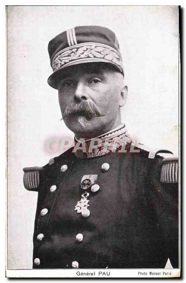 CPA Militaria General pau 