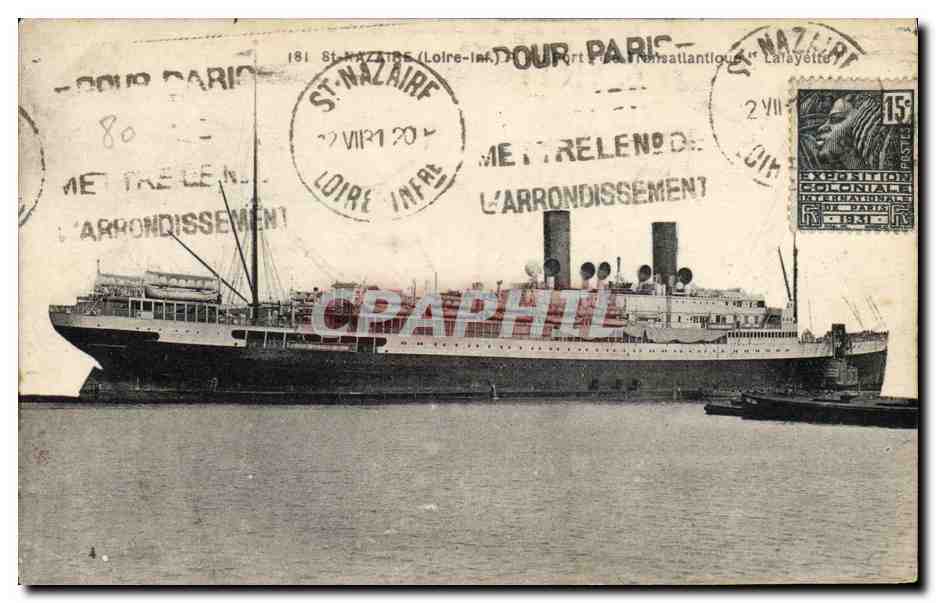 Port de St-Nazaire — Côte d'Azur — F. Chapeau éditeur, Nantes, n°5