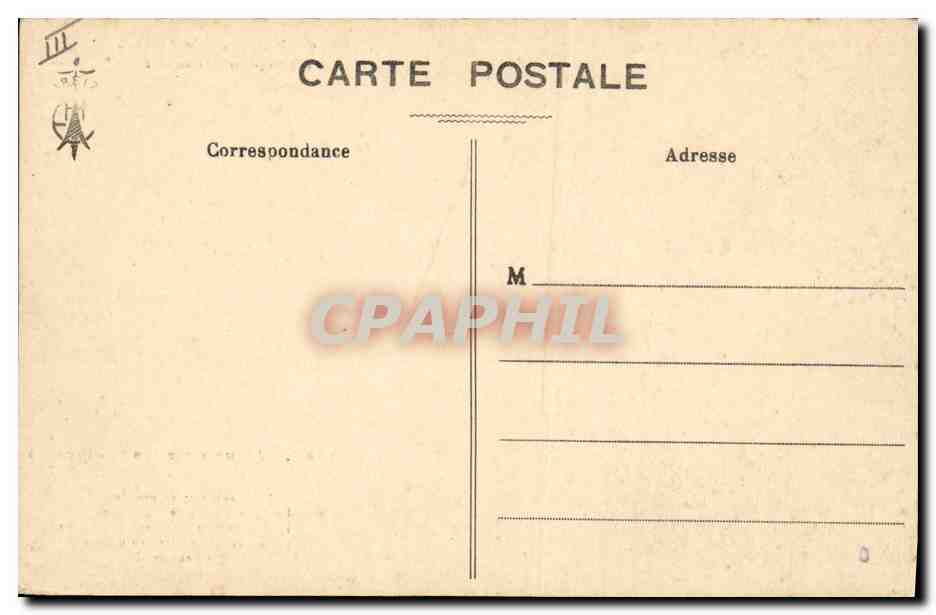 CPA Folklore Les chansons de Botrel Jesus chez les Bretons  — Verso