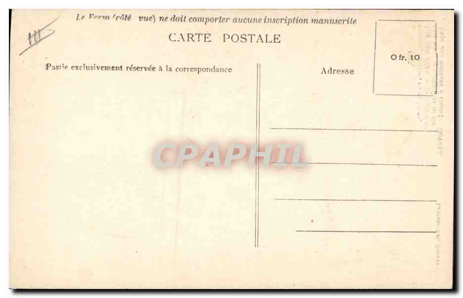 CPA Folklore Botrel Danse  — Verso