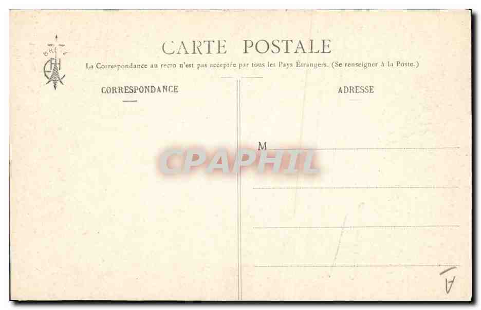 CPA Folklore Les chansons de Botrel Harmonic La cruelle berceuse  — Verso
