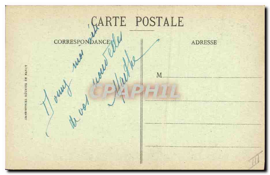 CPA Folklore Enfant Bretagne  — Verso