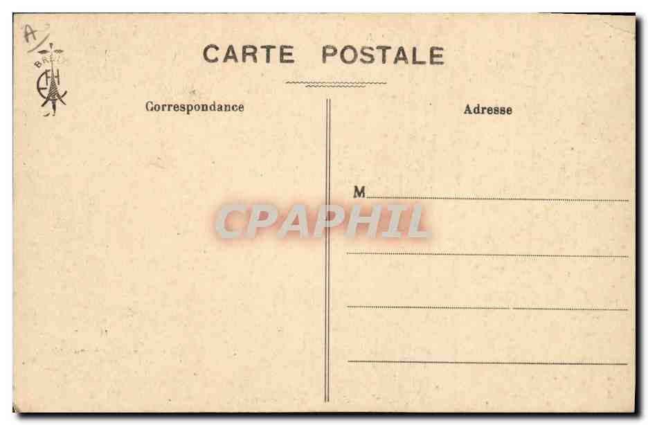 CPA Folklore Jesus chez les Bretons Les chansons de Botrel Bretagne  — Verso