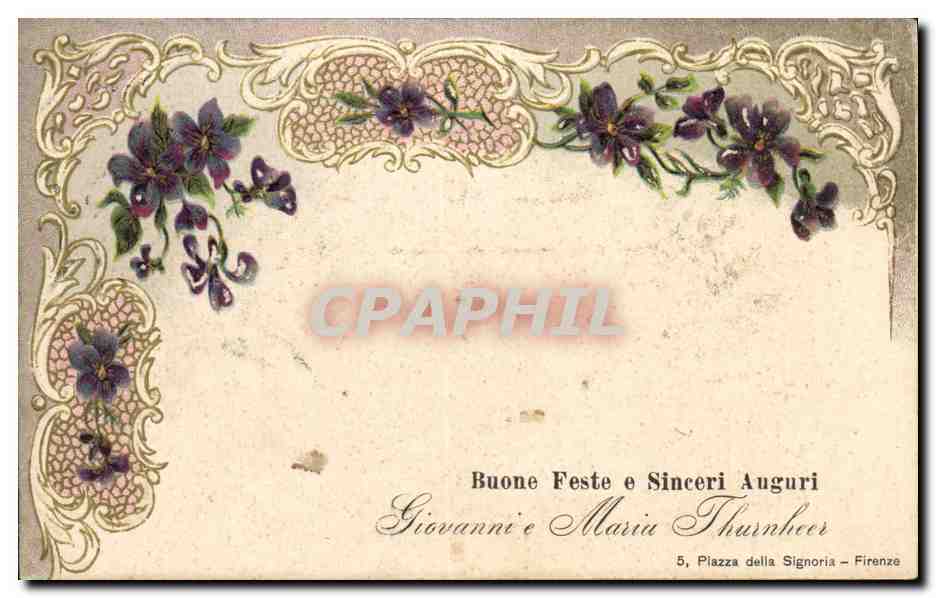 CPA Fantaisie Fleurs 