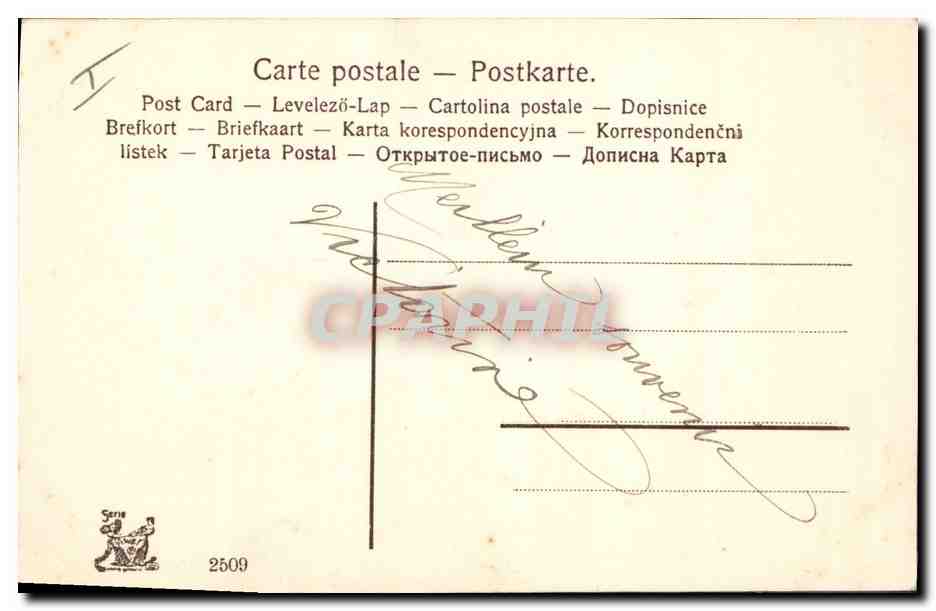 CPA Fantaisie Illustrateur Femme Enfant Noel  — Rückseite