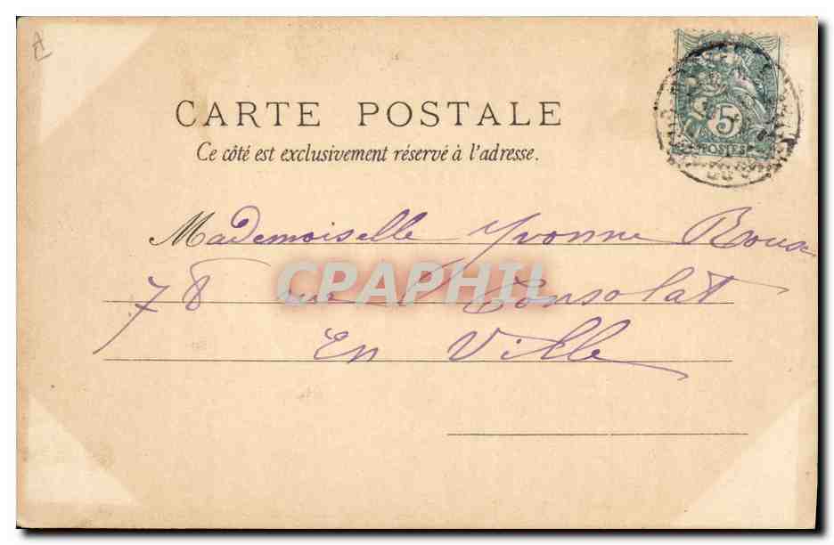 CPA Fantaisie Illustrateur Femme  — Verso