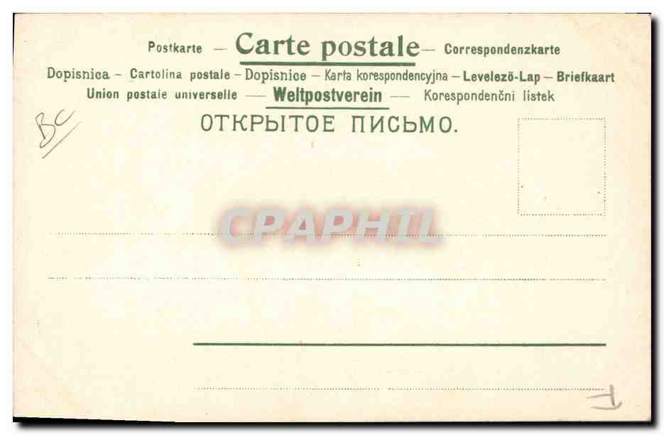 CPA Fantaisie Illustrateur Femme  — Rückseite