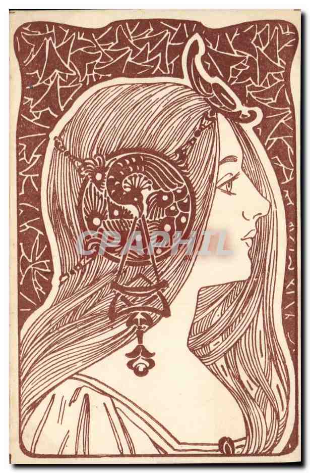 CPA Fantaisie Illustrateur Femme 