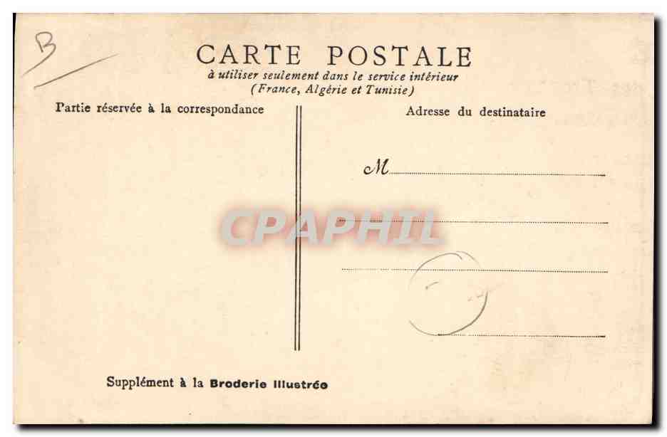 CPA Fantaisie Illustrateur Femme  — Verso
