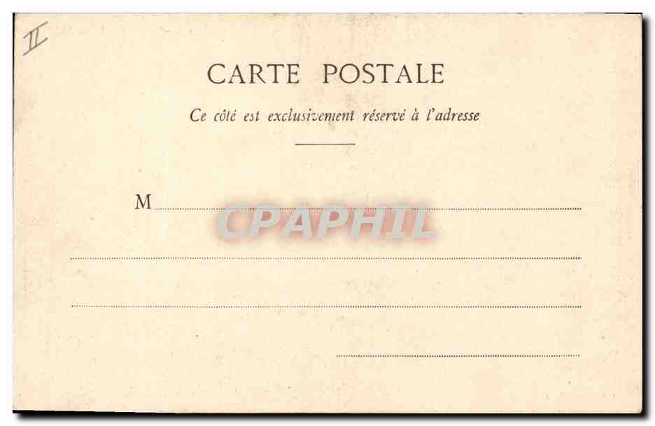 CPA Kiosque Jardin des plantes Rennes  — Rückseite