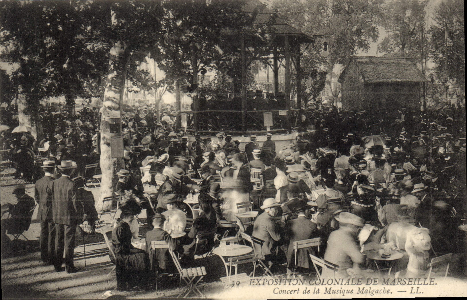Exposition Coloniale de Marseille — Concert de la Musique Malgache — LL. n°39