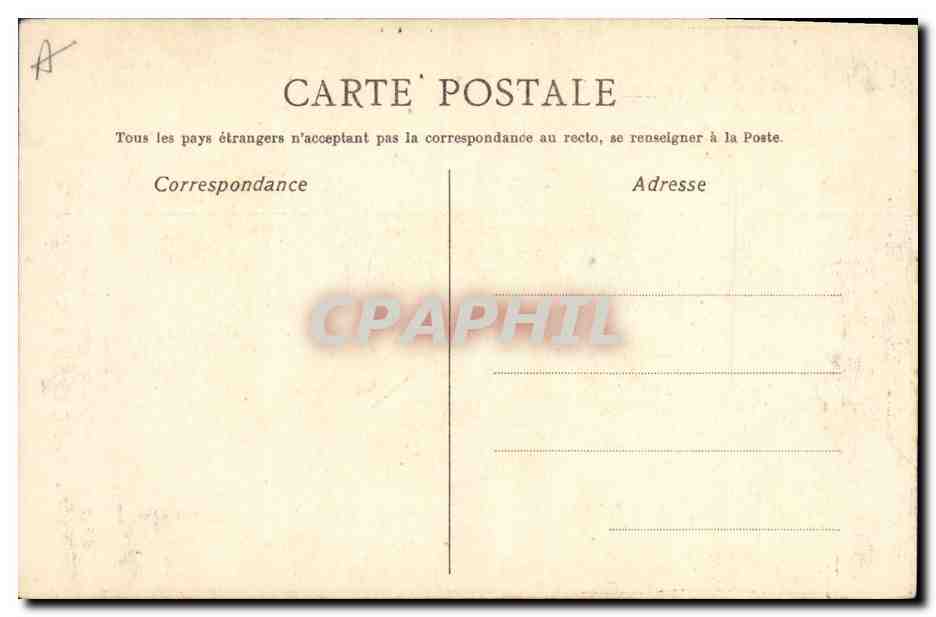 S.M. Albert 1er, Roi des Belges — carte postale politique avec drapeau belge et carte de la Belgique — éditeur G. Gauthier, N°2 — Verso
