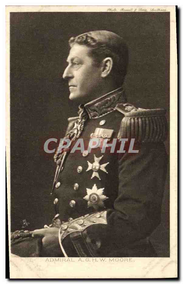 CPA Militaria Admiral AGH Moore 