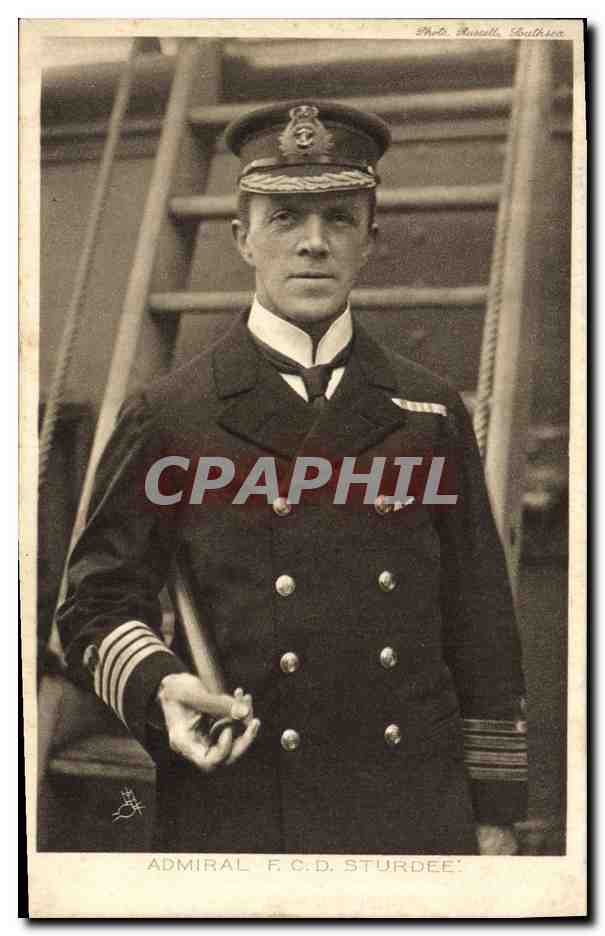 CPA Militaria Admiral FCD Sturdee 