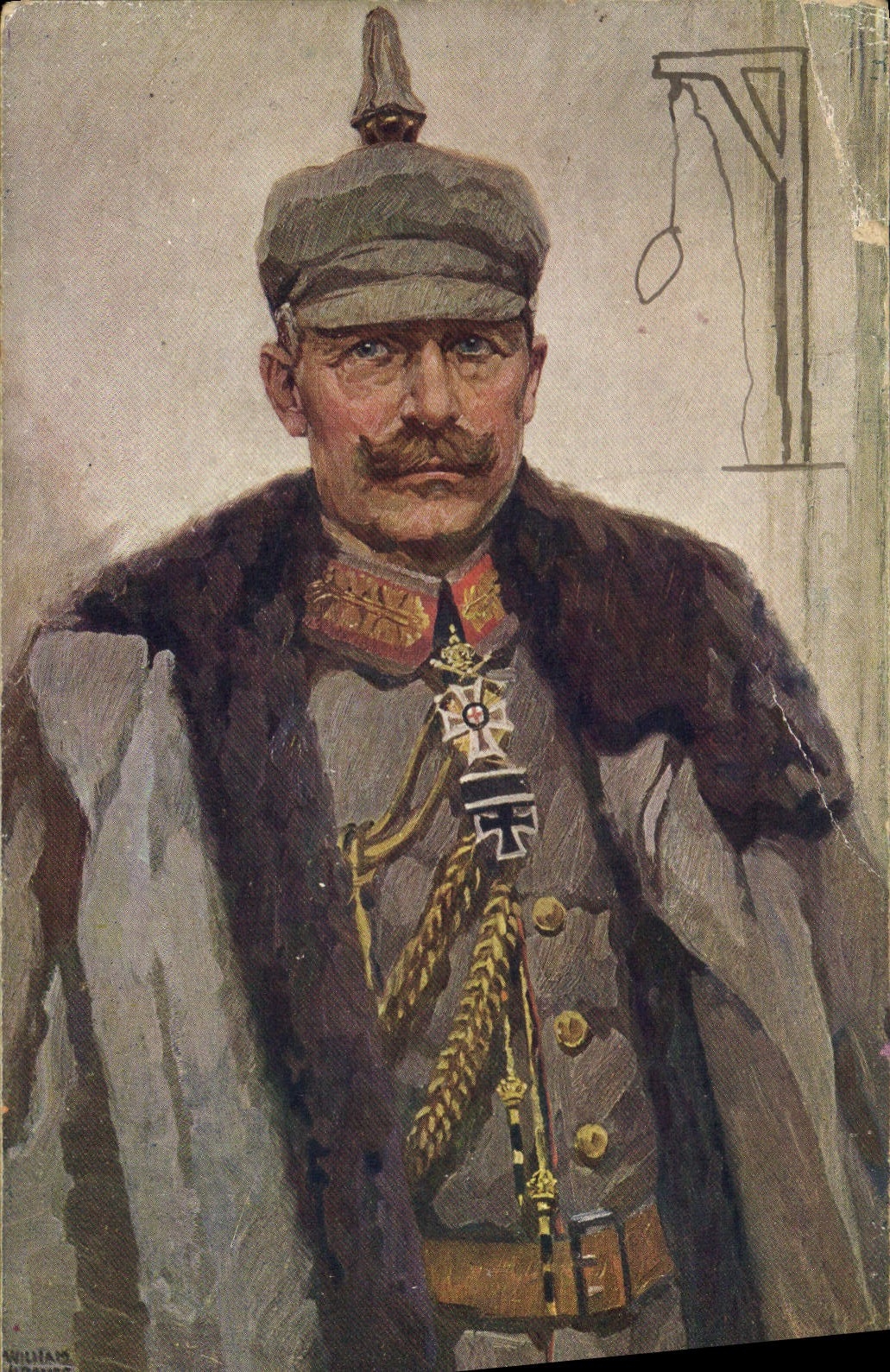 CPA Militaria Kaiser Wilhelm II 