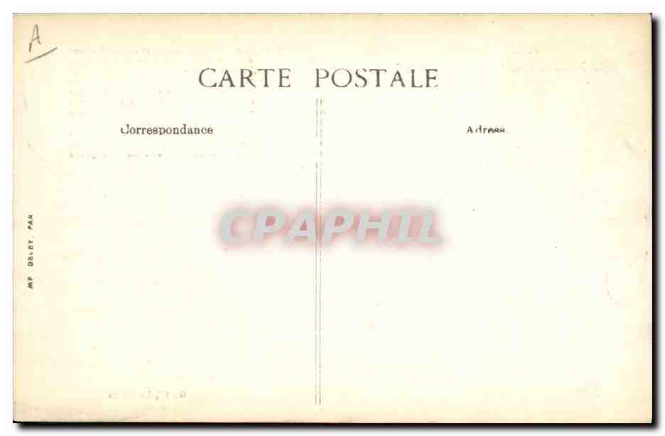 Le Transatlantique "LA LORRAINE" — Le Havre — Éditeur MP Delet, n°190 — Verso
