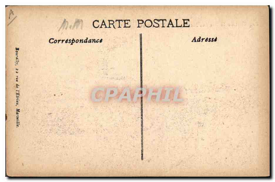 CPA Bateau Lotus Paquebot de la Cie des Messageries Maritimes  — Verso