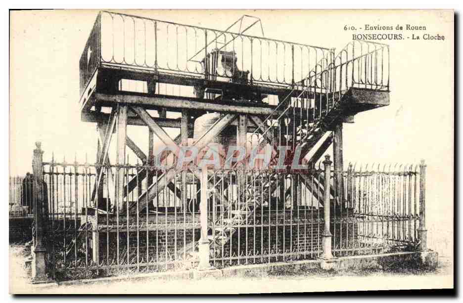 BONSECOURS - La Cloche — Environ de Rouen