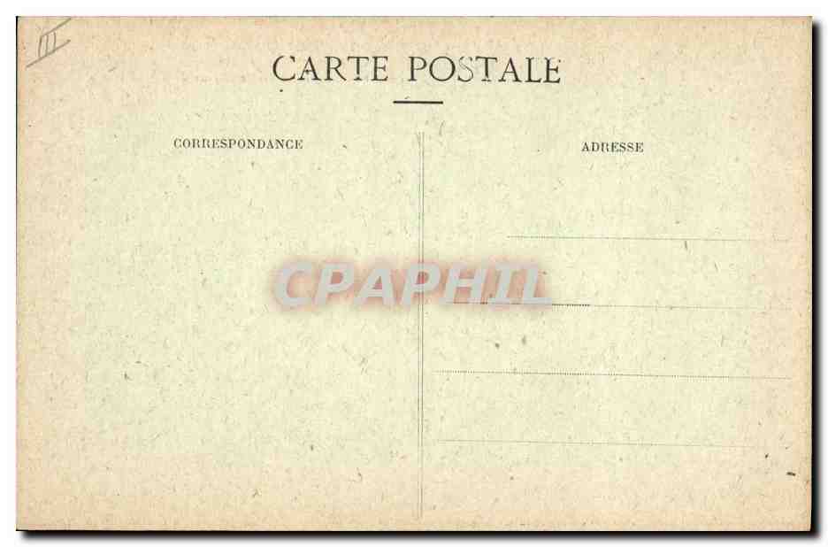 Ruines de l'église de Serkès — Environs de Lunéville — Guerre 1914-1918 — Verso