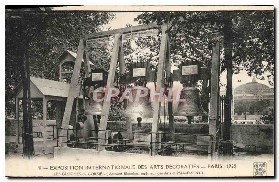 Les Cloches de Corbie — Exposition Internationale des Arts Décoratifs — Paris 1925 — Armand Blanchet