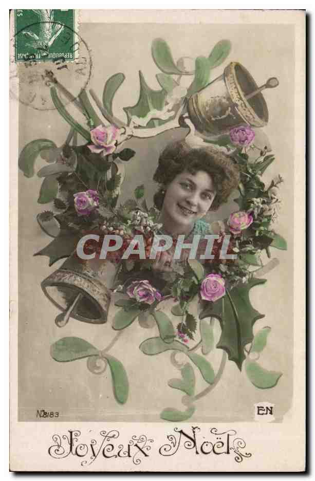 CPA Cloche Femme 