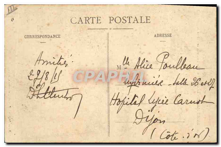 CPA Botrel Saint Malo Le Grand Be Le tombeau de Chateaubriand  — Verso