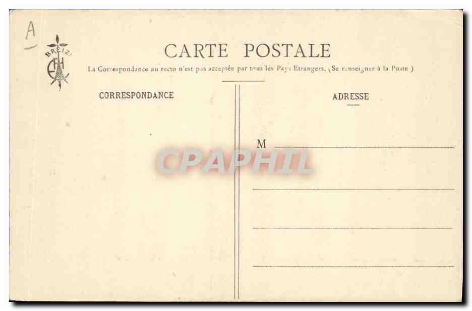 CPA Folklore Les chansons de Botrel illustrees Les lunettes de grand mere  — Verso
