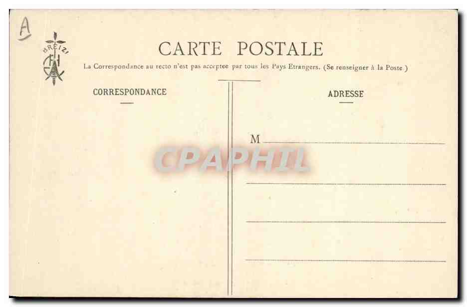 CPA Folklore Les chansons de Botrel illustrees Les lunettes de grand mere  — Verso