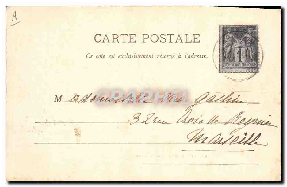 CPA Etables Les grottes Botrel  — Verso