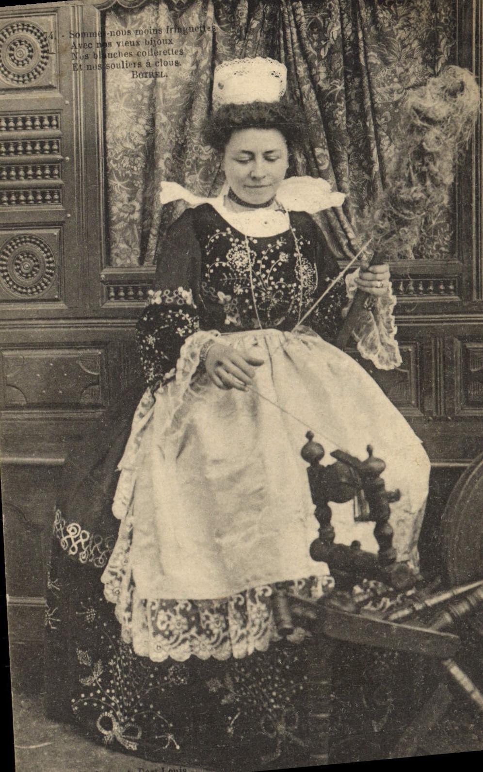 CPA Folklore Botrel 