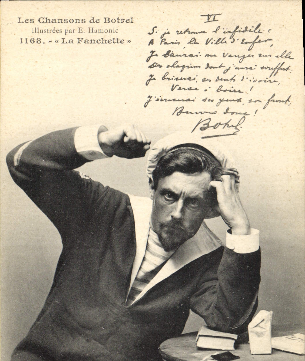 CPA Folklore Les chansons de Botrel illustrees La Fanchette 